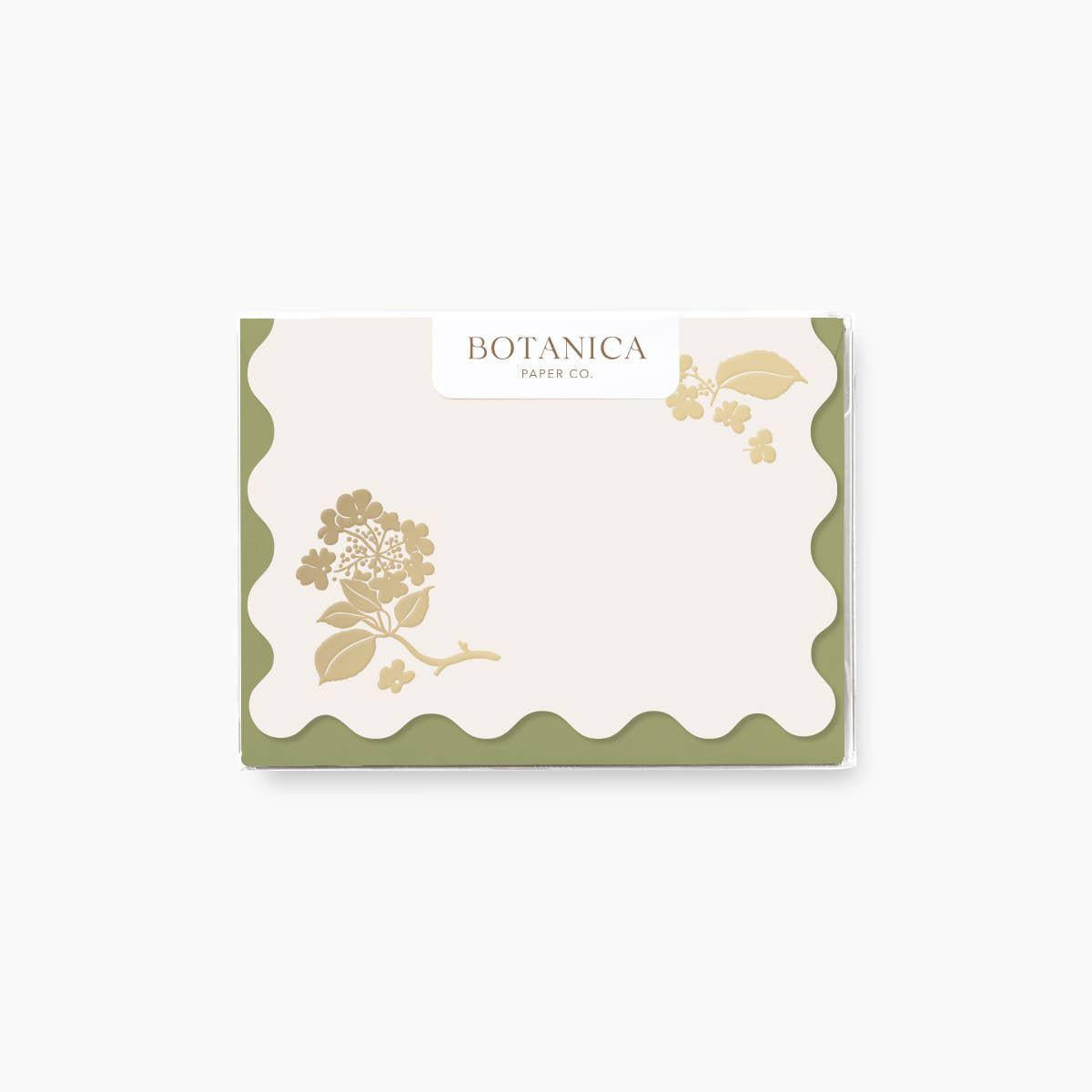 Gold Viburnum Boxed Mini Cards